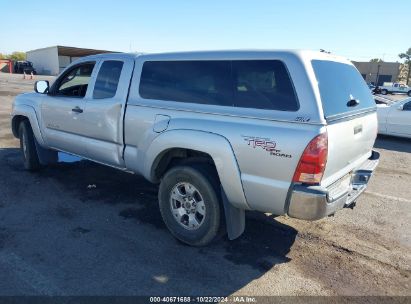 2005 TOYOTA TACOMA PRERUNNER ACCESS CAB Silver  Gasoline 5TETU62N65Z069148 photo #4