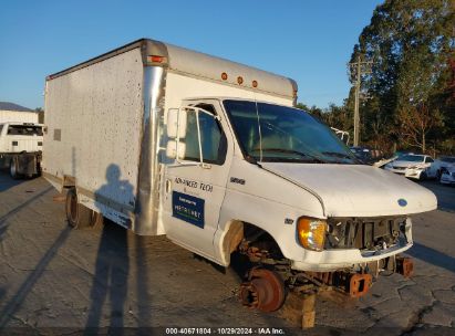 1997 FORD ECONOLINE E350 CUTAWAY VAN White  Gasoline 1FDKE30L1VHB52430 photo #1