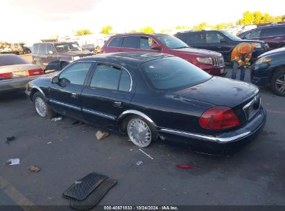 1998 LINCOLN CONTINENTAL Black  Gasoline 1LNFM97V3WY742645 photo #4