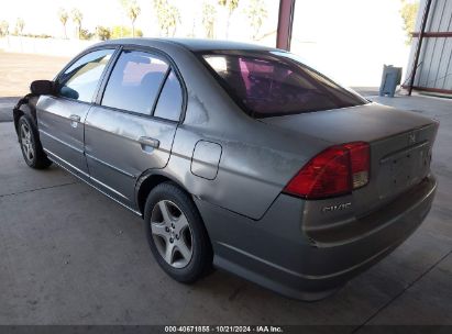 2005 HONDA CIVIC EX Gray  Gasoline 2HGES26765H611350 photo #4