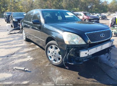 2002 LEXUS LS 430 Black  Gasoline JTHBN30F720082603 photo #1