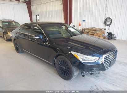 2017 GENESIS G90 3.3T PREMIUM Black  Gasoline KMHG34JA1HU026370 photo #1