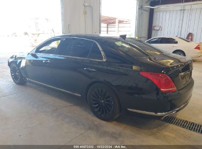 2017 GENESIS G90 3.3T PREMIUM Black  Gasoline KMHG34JA1HU026370 photo #4