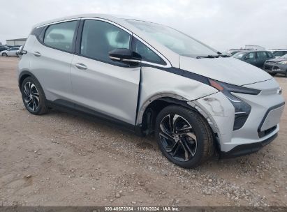 2023 CHEVROLET BOLT EV FWD 2LT Silver  Electric 1G1FX6S0XP4184378 photo #1