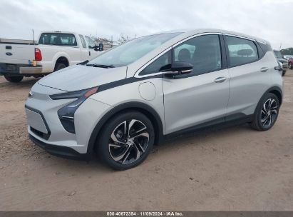 2023 CHEVROLET BOLT EV FWD 2LT Silver  Electric 1G1FX6S0XP4184378 photo #3