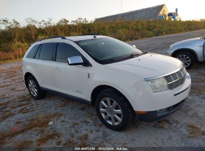 2008 LINCOLN MKX White  Gasoline 2LMDU68C28BJ24983 photo #1