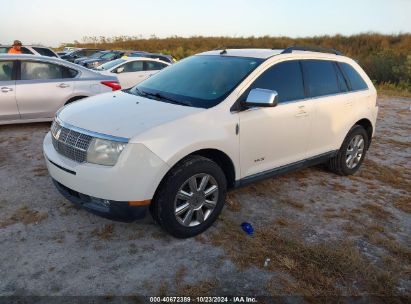 2008 LINCOLN MKX White  Gasoline 2LMDU68C28BJ24983 photo #3