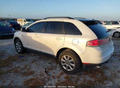 2008 LINCOLN MKX White  Gasoline 2LMDU68C28BJ24983 photo #4