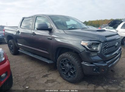 2020 TOYOTA TUNDRA CREWMAX SR5/CREWMAX TRD PRO Gray  Gasoline 5TFDY5F13LX920983 photo #1