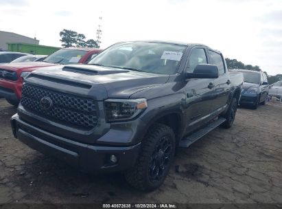 2020 TOYOTA TUNDRA CREWMAX SR5/CREWMAX TRD PRO Gray  Gasoline 5TFDY5F13LX920983 photo #3