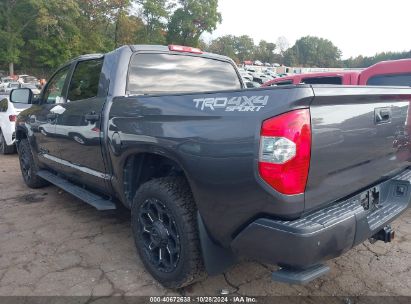 2020 TOYOTA TUNDRA CREWMAX SR5/CREWMAX TRD PRO Gray  Gasoline 5TFDY5F13LX920983 photo #4