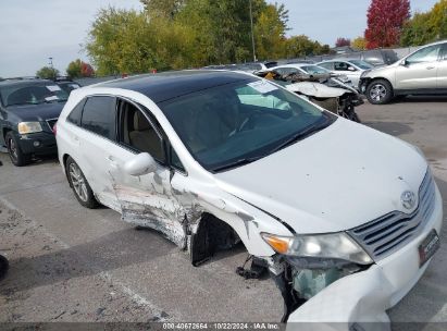 2010 TOYOTA VENZA White  Gasoline 4T3BA3BB2AU017708 photo #1