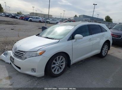 2010 TOYOTA VENZA White  Gasoline 4T3BA3BB2AU017708 photo #3