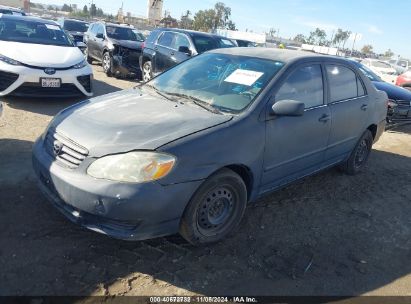 2003 TOYOTA COROLLA CE Black  Gasoline 1NXBR38E43Z108954 photo #3