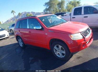 2008 SUZUKI GRAND VITARA LUXURY Red  Gasoline JS3TD947884100754 photo #1