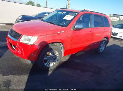 2008 SUZUKI GRAND VITARA LUXURY Red  Gasoline JS3TD947884100754 photo #3