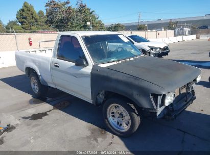 1991 TOYOTA PICKUP 1/2 TON SHT WHEELBASE DLX White  Gasoline JT4RN81P5M5116774 photo #1