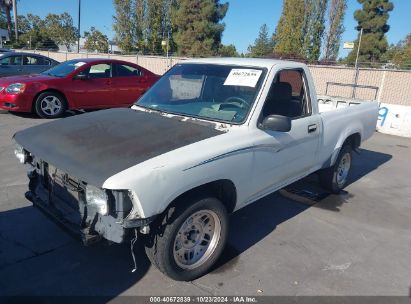 1991 TOYOTA PICKUP 1/2 TON SHT WHEELBASE DLX White  Gasoline JT4RN81P5M5116774 photo #3