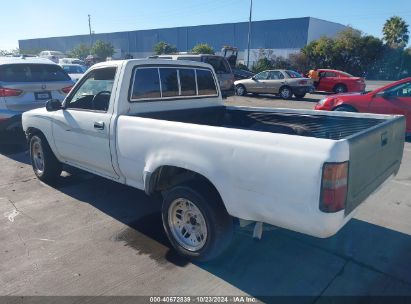 1991 TOYOTA PICKUP 1/2 TON SHT WHEELBASE DLX White  Gasoline JT4RN81P5M5116774 photo #4