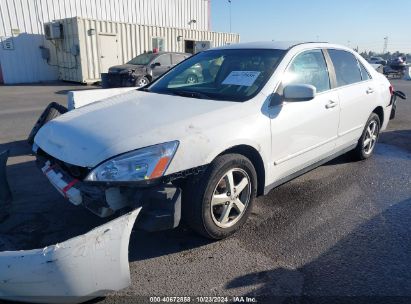 2003 HONDA ACCORD 2.4 LX White  Gasoline JHMCM56393C082179 photo #3