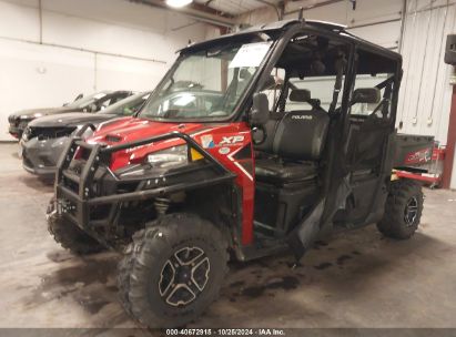 2017 POLARIS RANGER CREW XP 1000 EPS Red  Gasoline 4XARVE999H8028634 photo #3