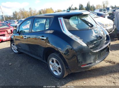 2015 NISSAN LEAF SV Black  Electric 1N4AZ0CP1FC305846 photo #4