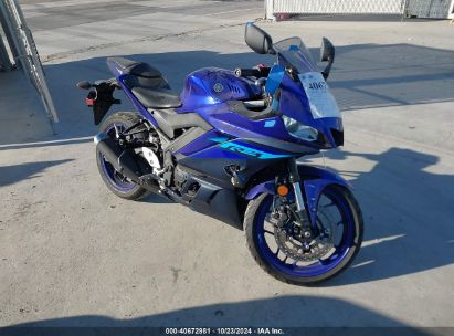 2024 YAMAHA YZFR3 A Blue  Gasoline MH3RH18Y6RK014844 photo #1