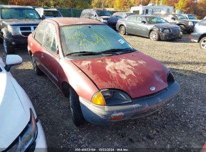 1996 GEO METRO LSI Red  Gasoline 2C1MR5299T6764390 photo #1