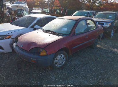 1996 GEO METRO LSI Red  Gasoline 2C1MR5299T6764390 photo #3