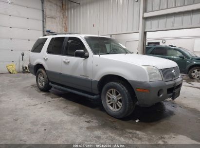 2002 MERCURY MOUNTAINEER White  Gasoline 4M2ZU86E92ZJ33779 photo #1