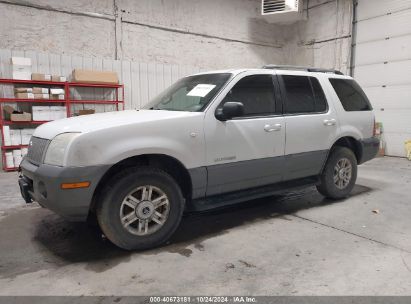 2002 MERCURY MOUNTAINEER White  Gasoline 4M2ZU86E92ZJ33779 photo #3