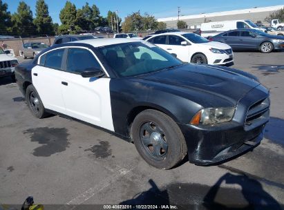 2011 DODGE CHARGER POLICE Black  Gasoline 2B3CL1CTXBH552055 photo #1