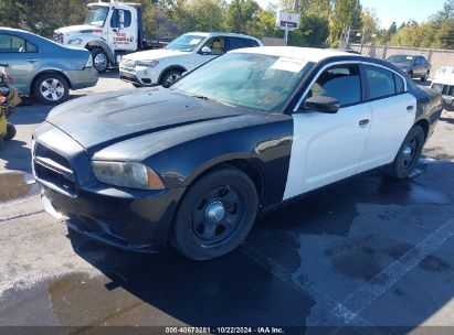 2011 DODGE CHARGER POLICE Black  Gasoline 2B3CL1CTXBH552055 photo #3