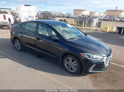 2017 HYUNDAI ELANTRA VALUE EDITION Black  Gasoline 5NPD84LF4HH152573 photo #1