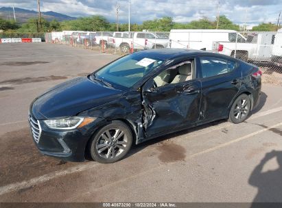 2017 HYUNDAI ELANTRA VALUE EDITION Black  Gasoline 5NPD84LF4HH152573 photo #3