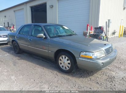 2004 MERCURY GRAND MARQUIS LS Gray  Gasoline 2MEHM75W34X677093 photo #1