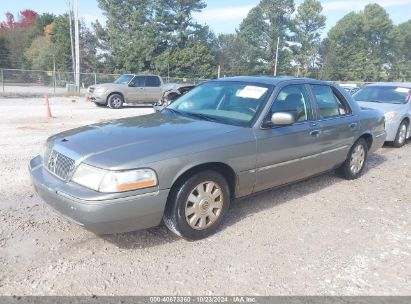 2004 MERCURY GRAND MARQUIS LS Gray  Gasoline 2MEHM75W34X677093 photo #3