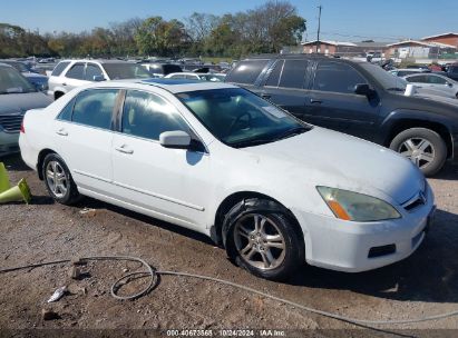 2006 HONDA ACCORD 2.4 EX White  Gasoline 1HGCM56886A010789 photo #1