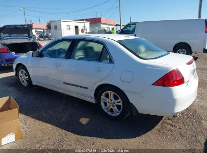 2006 HONDA ACCORD 2.4 EX White  Gasoline 1HGCM56886A010789 photo #4