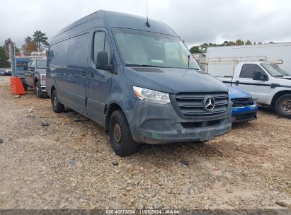 2019 MERCEDES-BENZ SPRINTER 2500 HIGH ROOF V6 Blue  Diesel WD4PF1CD8KT006377 photo #1