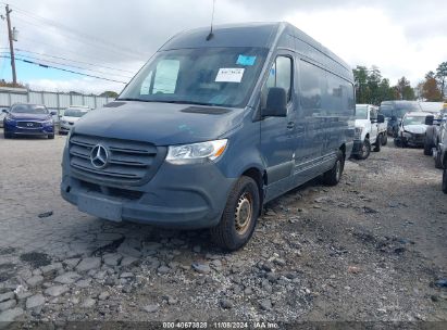 2019 MERCEDES-BENZ SPRINTER 2500 HIGH ROOF V6 Blue  Diesel WD4PF1CD1KP134923 photo #3