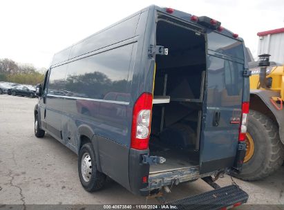 2020 RAM PROMASTER 3500 CARGO VAN HIGH ROOF 159 WB EXT Blue  Flexible Fuel 3C6URVJG0LE116589 photo #4