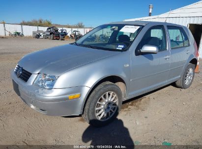 2006 VOLKSWAGEN GOLF GLS TDI Silver  Diesel 9BWGR61J464000444 photo #3