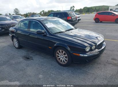 2003 JAGUAR X-TYPE 2.5 Black  Gasoline SAJEA51D83XD03903 photo #1