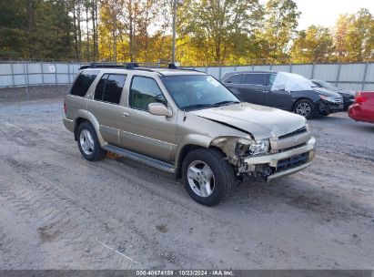 2002 INFINITI QX4 LUXURY Gold  Gasoline JNRDR09X42W210866 photo #1