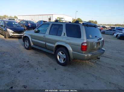 2002 INFINITI QX4 LUXURY Gold  Gasoline JNRDR09X42W210866 photo #4