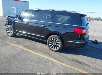 2019 LINCOLN NAVIGATOR L SELECT Black  Gasoline 5LMJJ3HT4KEL12497 photo #4