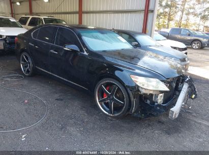 2011 LEXUS LS 460 Black  Gasoline JTHCL5EF0B5012314 photo #1