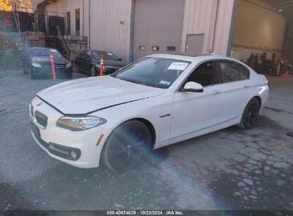 2015 BMW 528I XDRIVE White  Gasoline WBA5A7C5XFD622185 photo #3