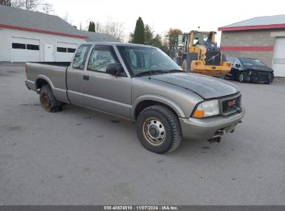 2003 GMC SONOMA SL Gray  Gasoline 1GTDT19XX38120943 photo #1